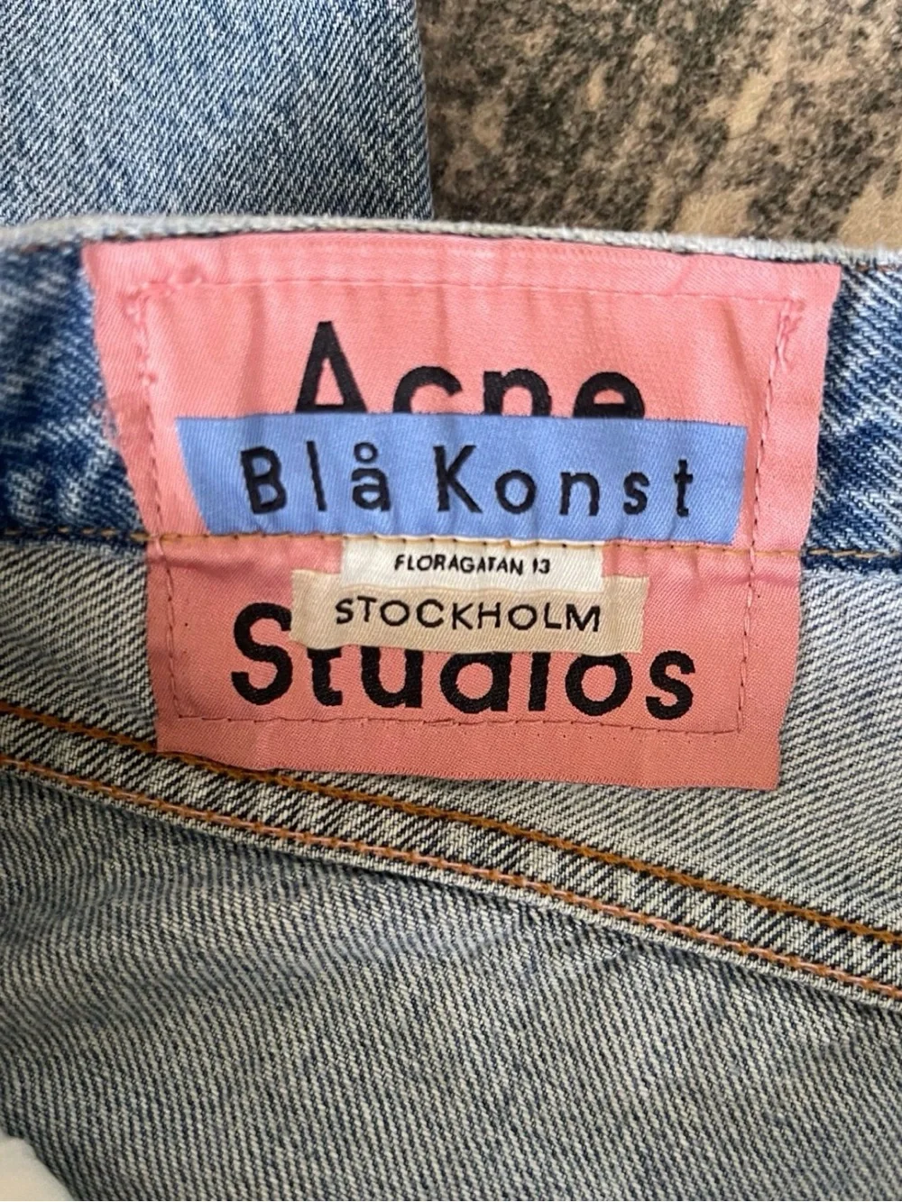 Acne Studios 1996 Light Blue Trash Jeans